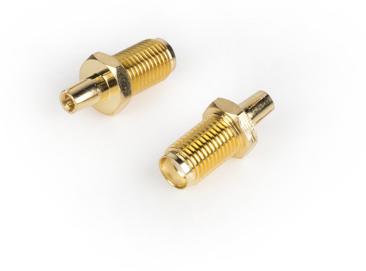 SMA Adapter SMA Female - TS9 Gold