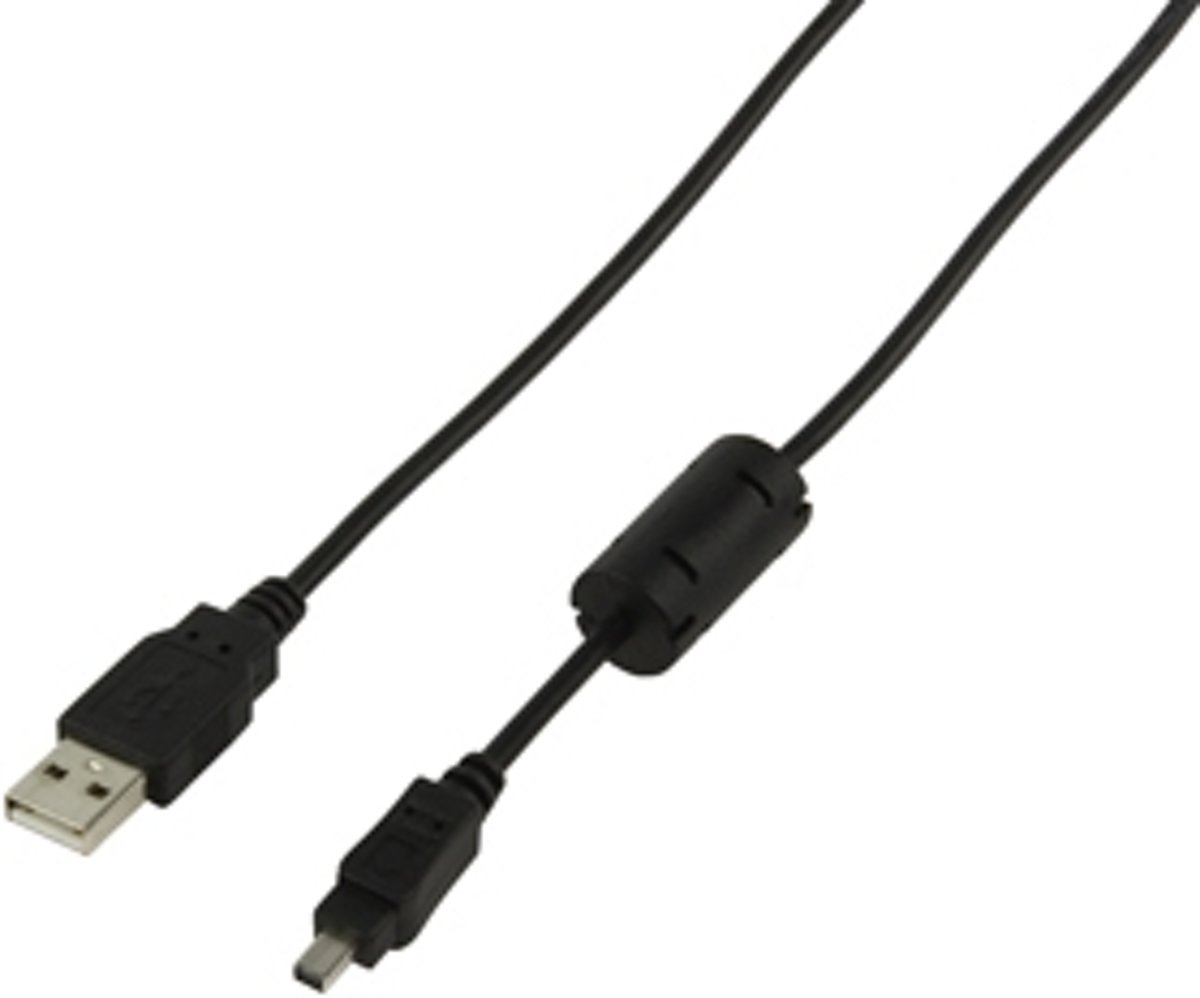 USB 2.0 aansluitkabel voor 4 pins Fuji camera 1,80 m