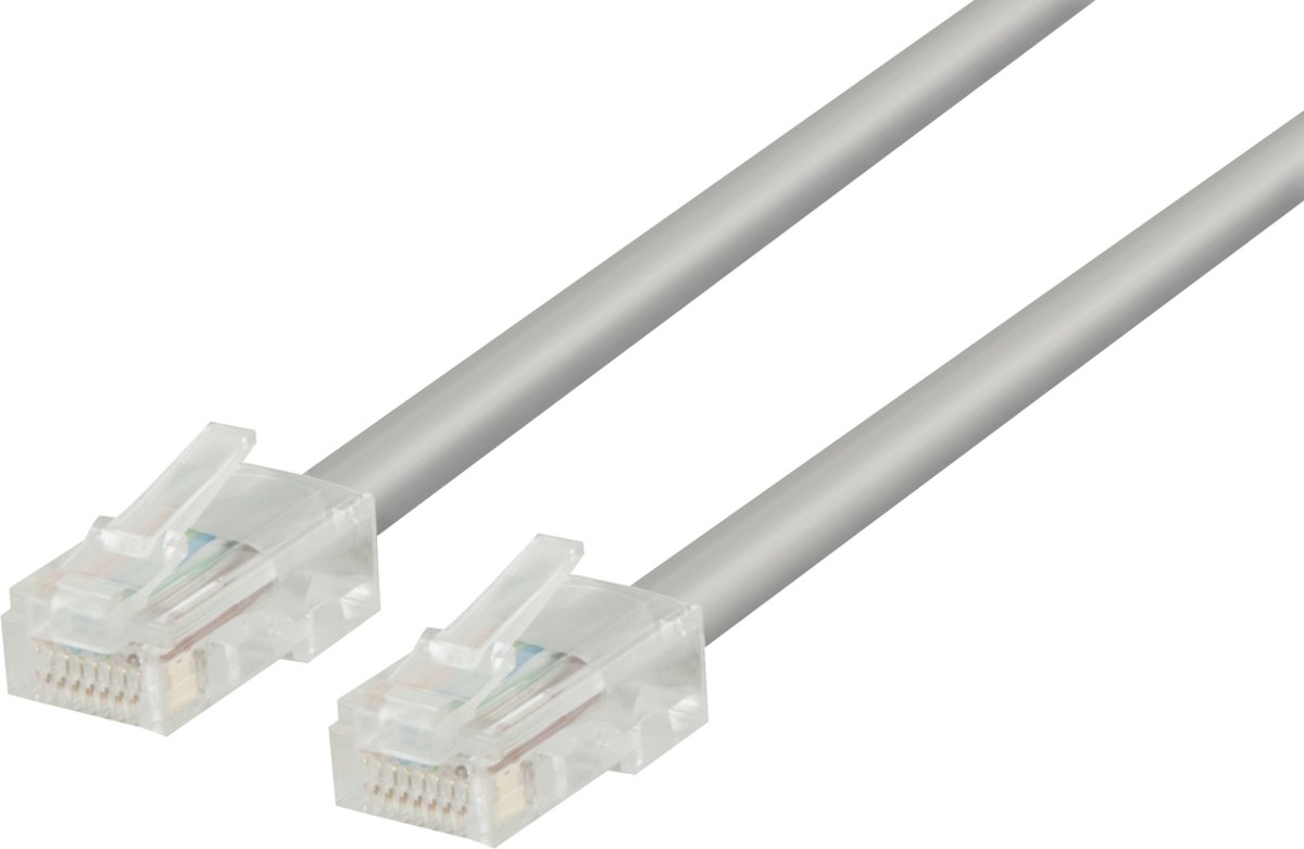 UTP CAT 5e netwerk kabel 0,50 m grijs