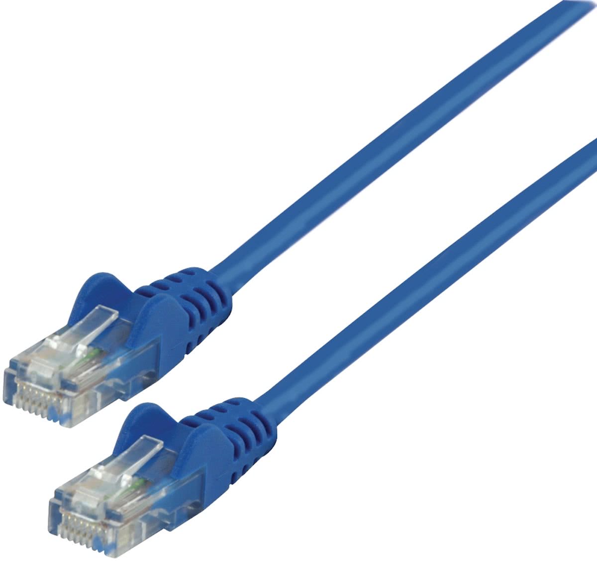 UTP CAT 6 netwerk kabel 15,0 m blauw