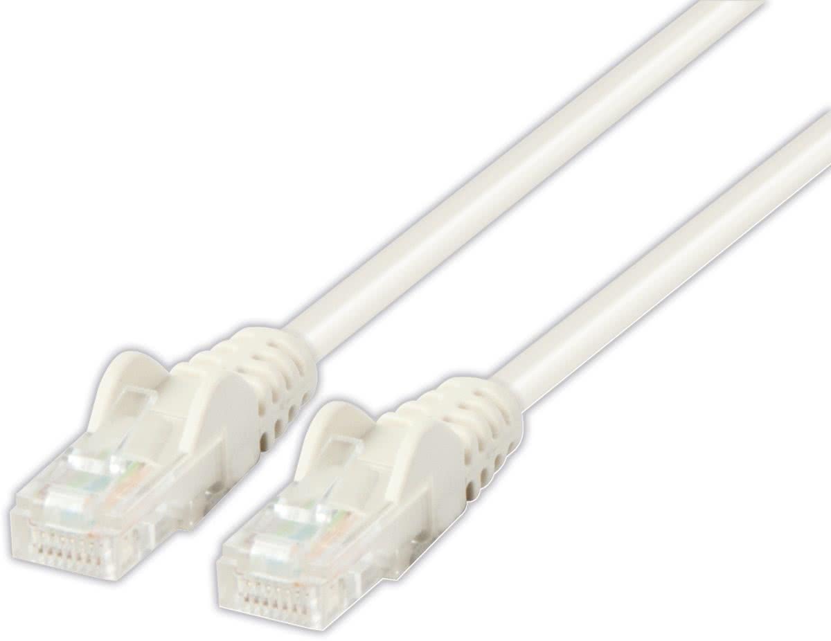 UTP CAT 6 netwerk kabel 5,00 m wit