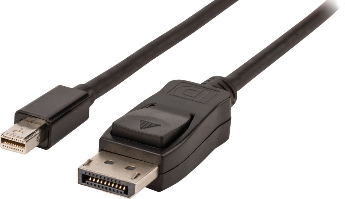 Valueline - Mini DisplayPort - DisplayPort Kabel - 2 m - Zwart