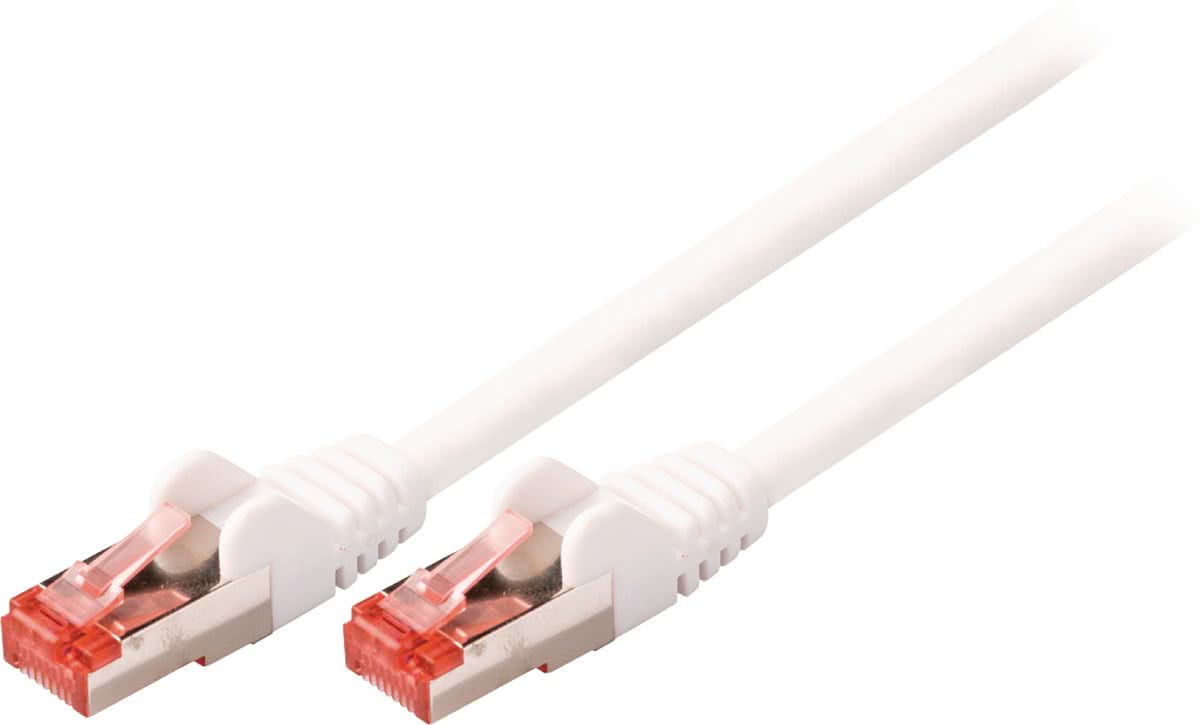 Valueline CAT6 S/FTP, 7.5m 7.5m Cat6 S/FTP (S-STP) Wit netwerkkabel