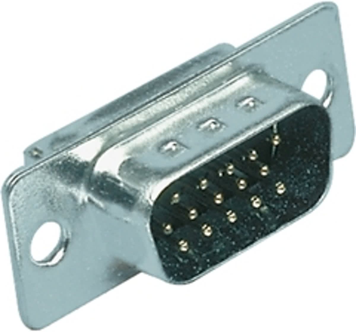 Valueline High-Density D-Connector Sub D HD15p Zilver kabel-connector