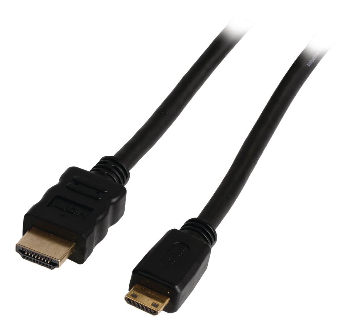 Valueline High Speed HDMI-kabel met ethernet HDMI-connector - HDMI mini-connector 3,00 m zwart