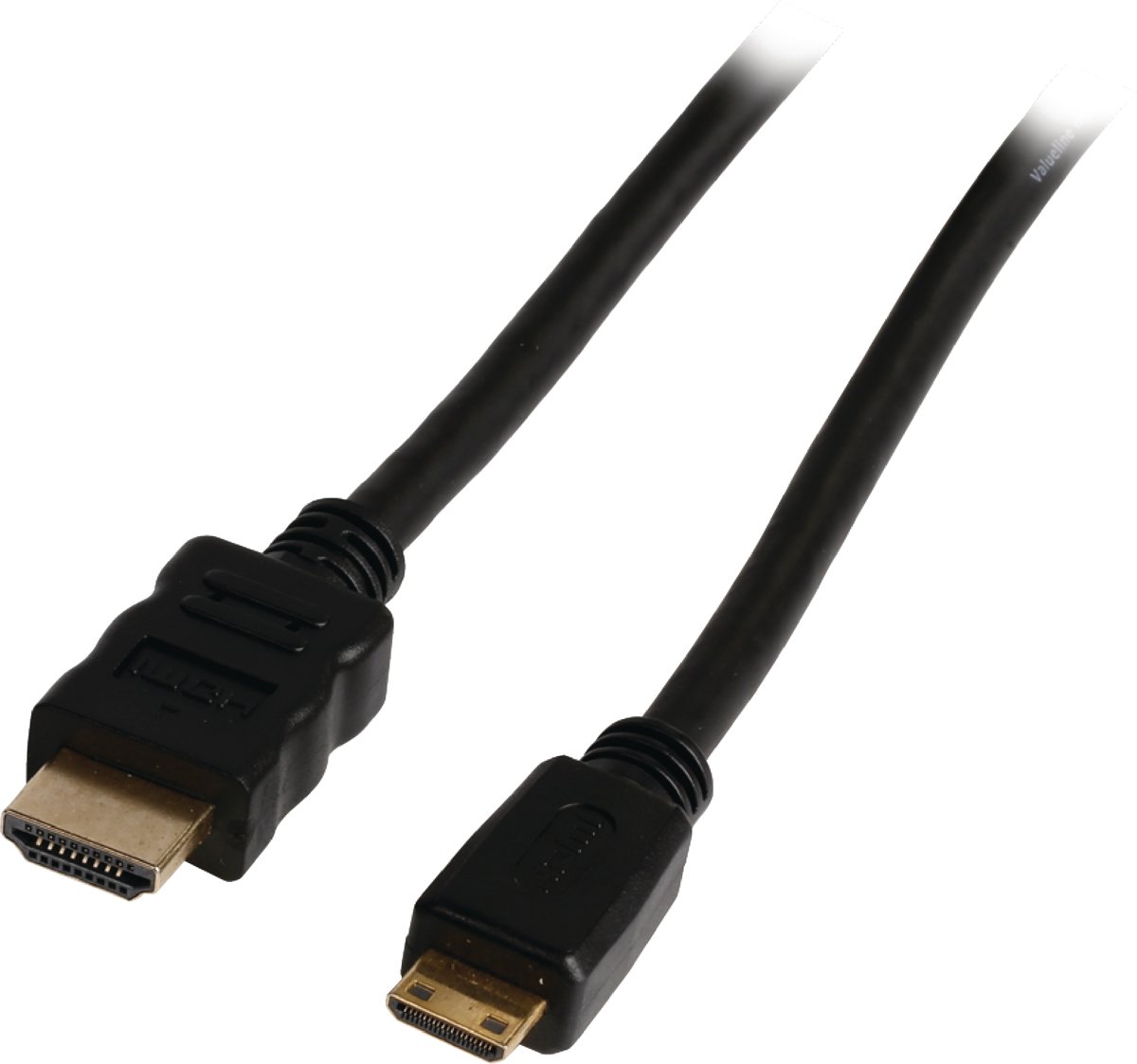   High Speed HDMI-kabel met ethernet HDMI-connector - HDMI mini-connector 5,00 m zwart