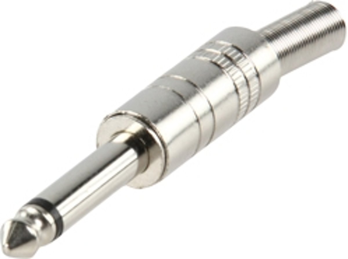 Valueline JC-013 6.35mm Zilver kabel-connector