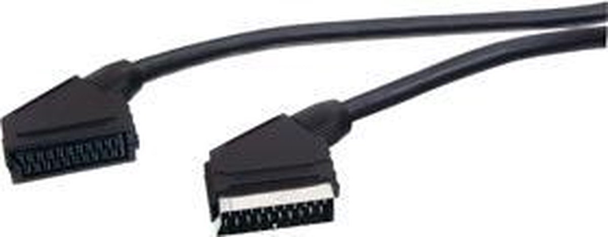 Valueline SCART 40 SCART-kabel 1,5 m SCART (21-pin) Zwart