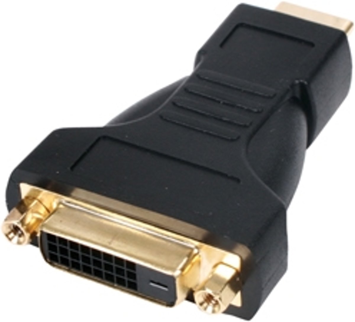 Valueline VC-003G kabeladapter/verloopstukje HDMI A DVI-D Zwart