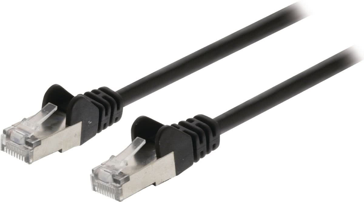 Valueline VLCP85111B30 3m Cat5e S/UTP (STP) Zwart netwerkkabel