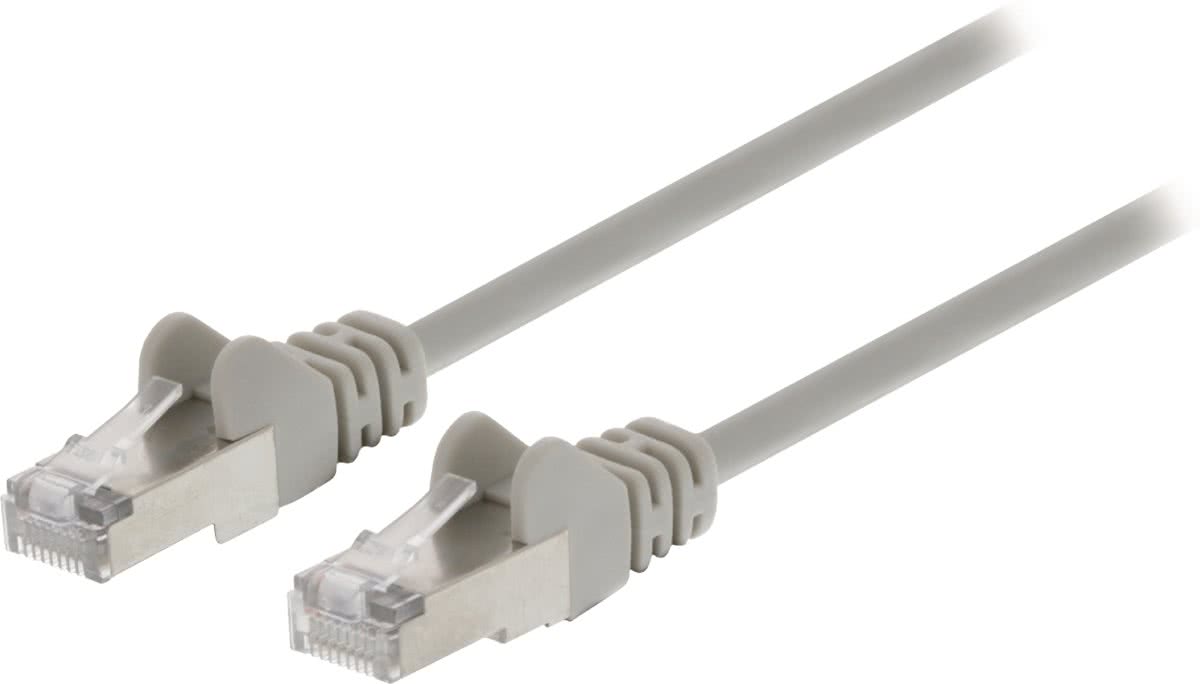 Valueline VLCP85111E20 2m Cat5e F/UTP (FTP) Grijs netwerkkabel