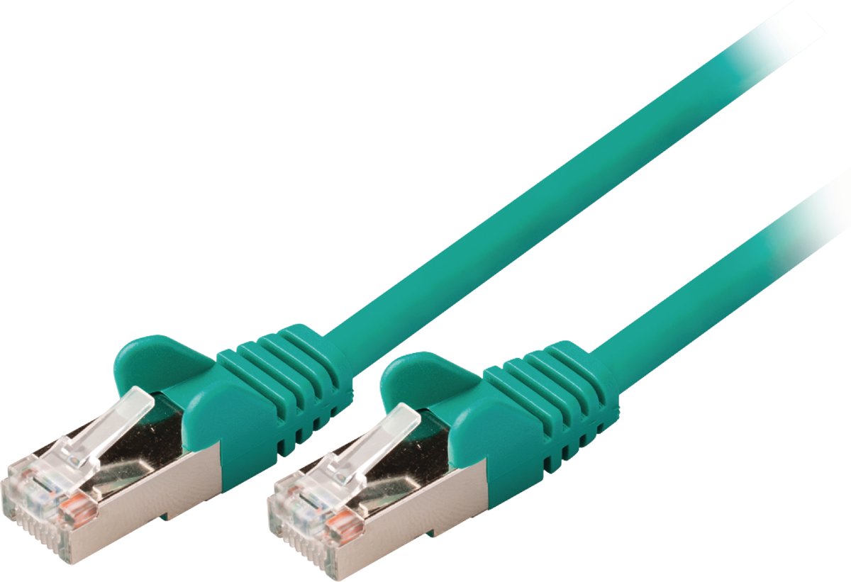 Valueline VLCP85121G200 netwerkkabel 20 m Cat5e SF/UTP (S-FTP) Groen