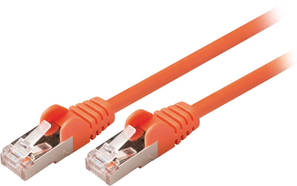 Valueline VLCP85121O200 20m Cat5e SF/UTP (S-FTP) Oranje netwerkkabel