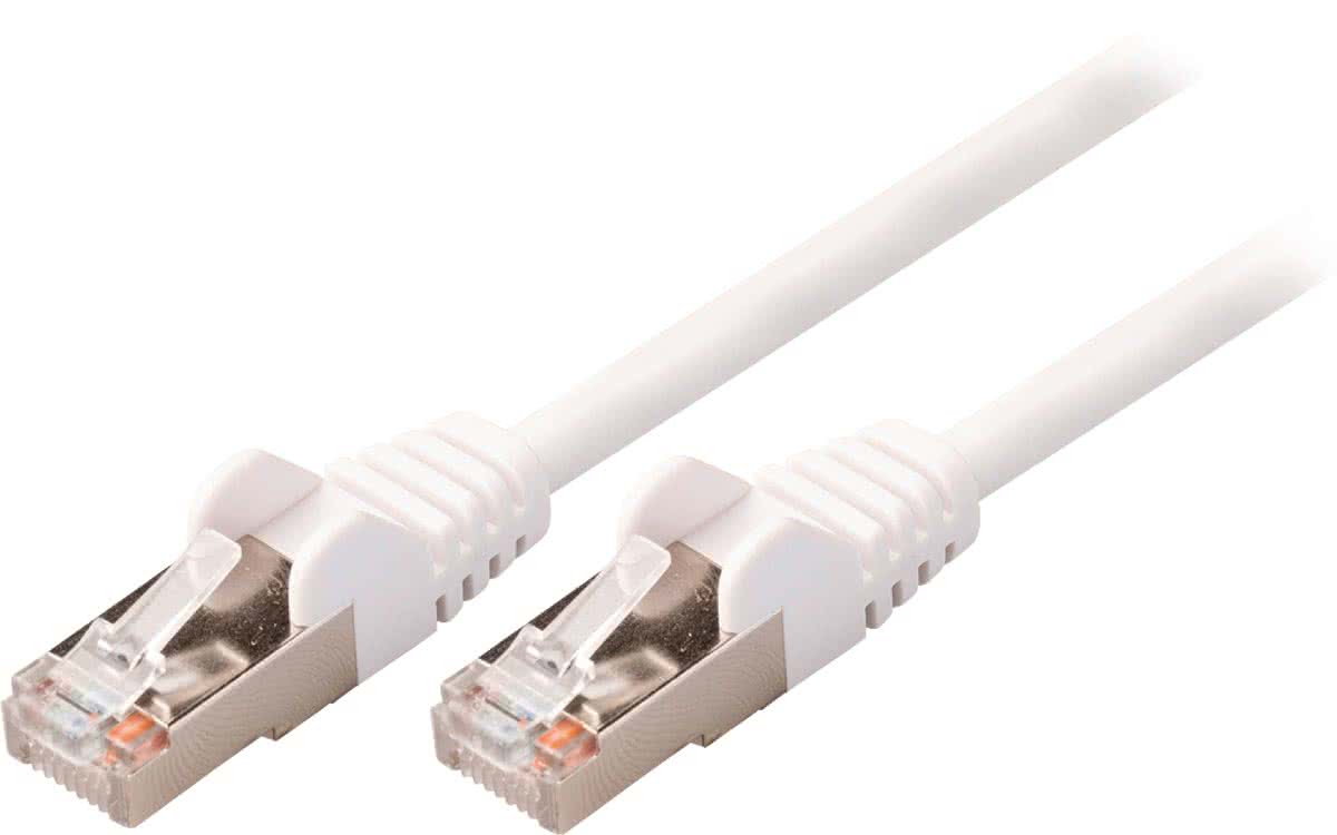 Valueline VLCP85121W150 15m Cat5e SF/UTP (S-FTP) Wit netwerkkabel