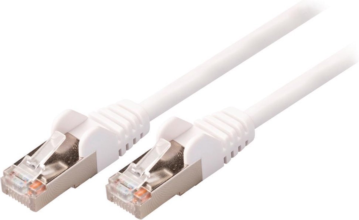 Valueline VLCP85121W75 Cat5e Sf/utp Netwerkkabel Rj45 (8/8) Male - Rj45 (8/8) Male 7.50 M Wit