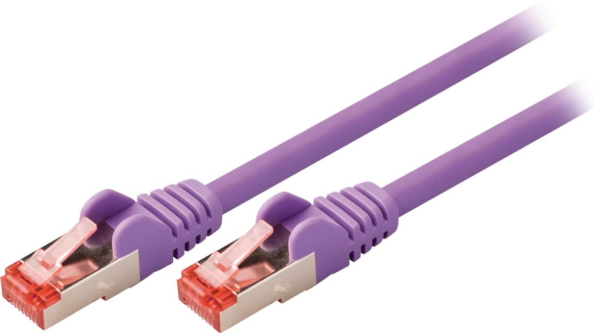 Valueline VLCP85221U75 7.5m Cat6 S/FTP (S-STP) Paars netwerkkabel