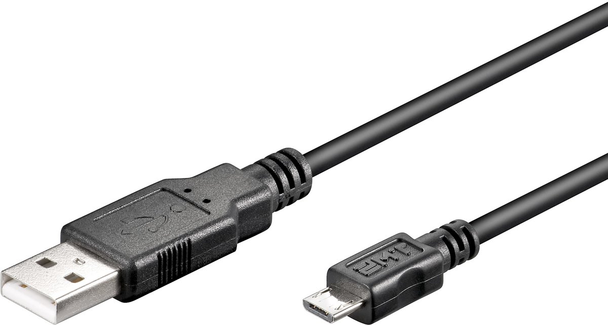 Valueline VLCT60500B30 USB 2.0 Kabel A Male - Micro USB  B Male 3.00 m