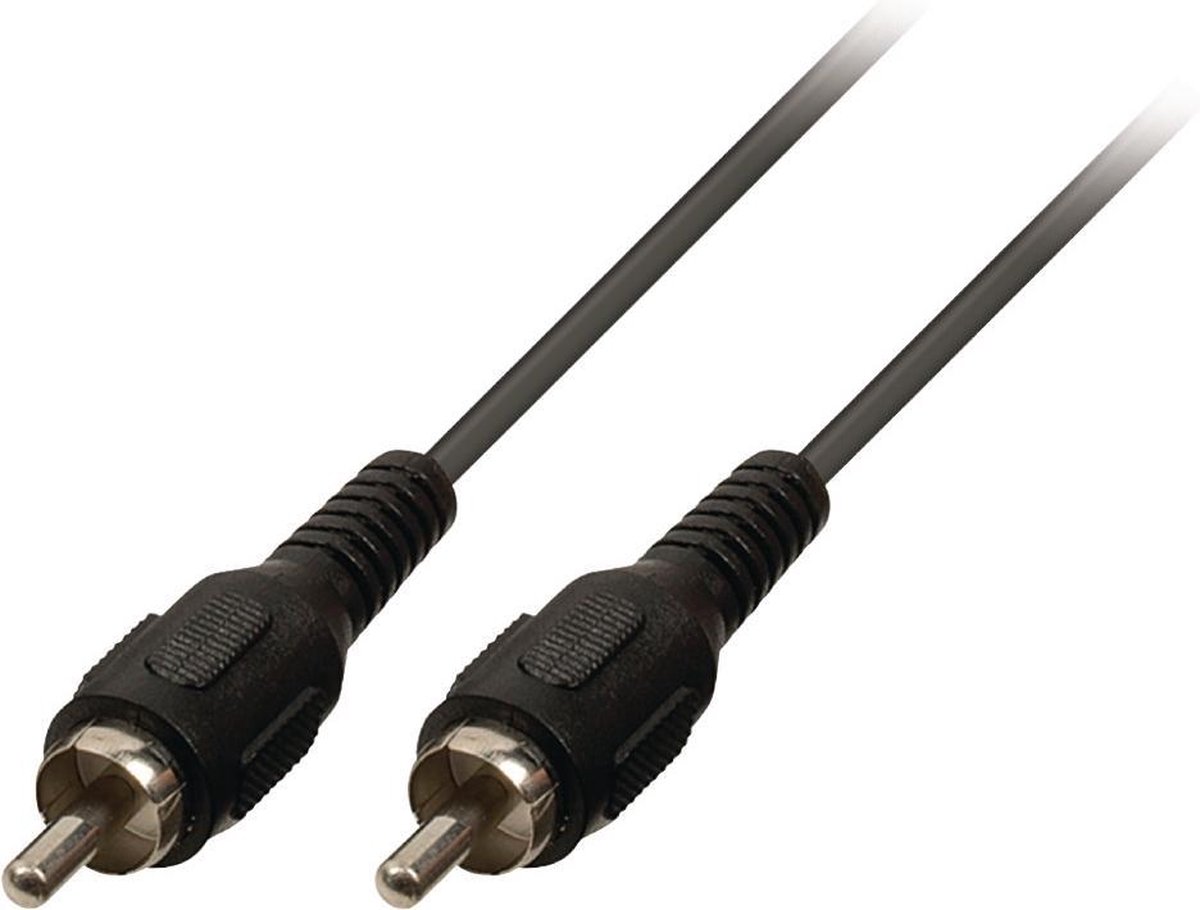 Valueline Vlap24100b20 Rca Audiokabel Rca Mannelijk - Rca Mannelijk 2,00 M Zwart