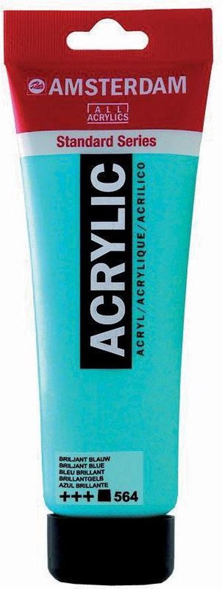 Acrylverf Turquoise - Tube 250 ml