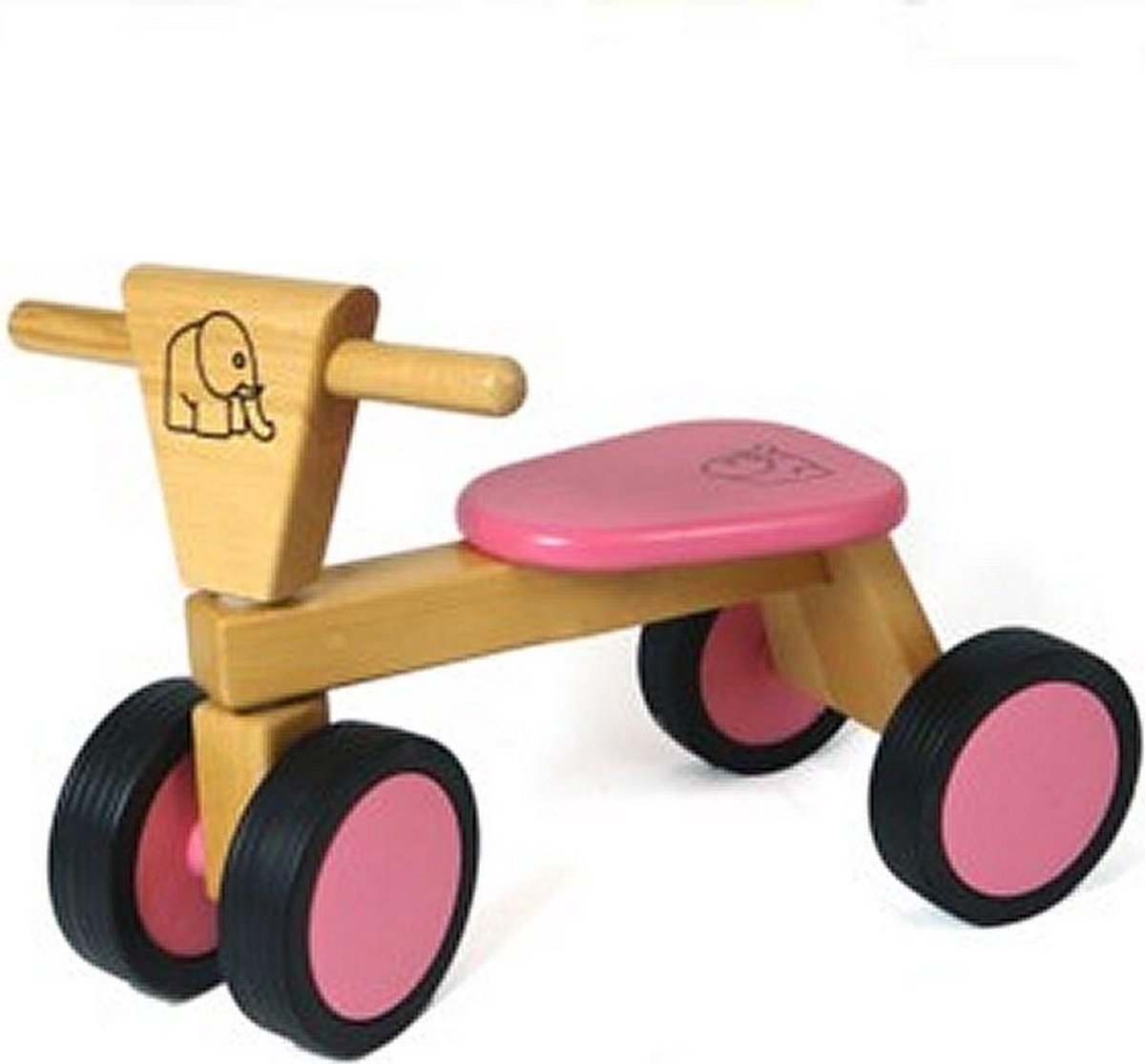 Van Bueren 66203 Houten Trike Roze