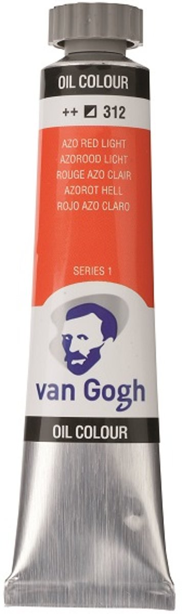 Van Gogh Olieverf Azo Red Light (312) 20ml