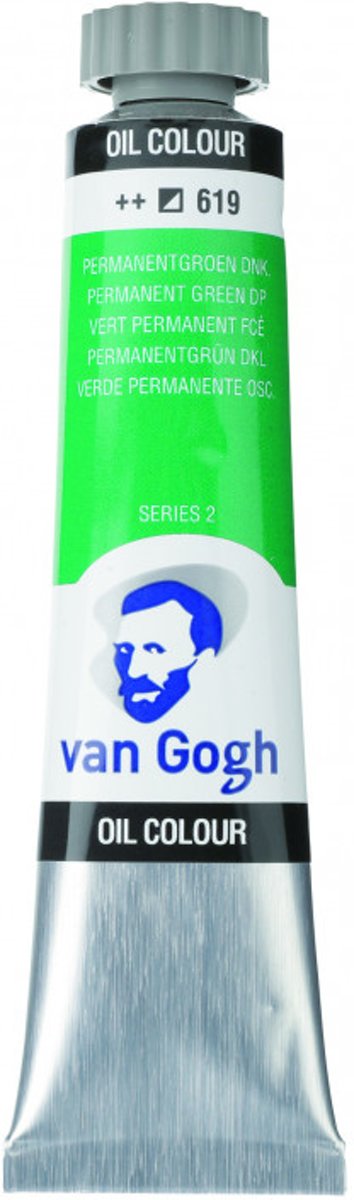 Van Gogh Olieverf Permanent Green Deep (619) 20ml