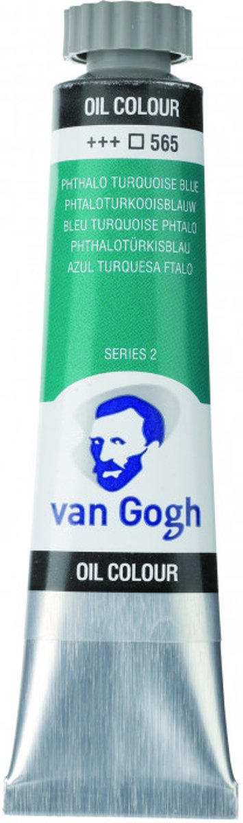 Van Gogh Olieverf Phthalo Turquoise Blue (565) 20ml