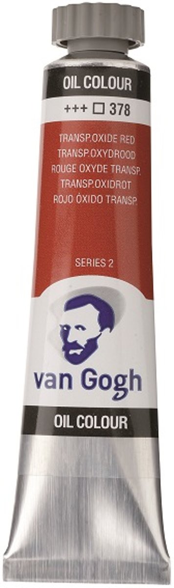 Van Gogh Olieverf Transparant Oxide Red (378) 20ml