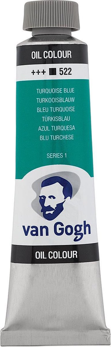  Olieverf Tube - 40 ml 522 Turkooisblauw