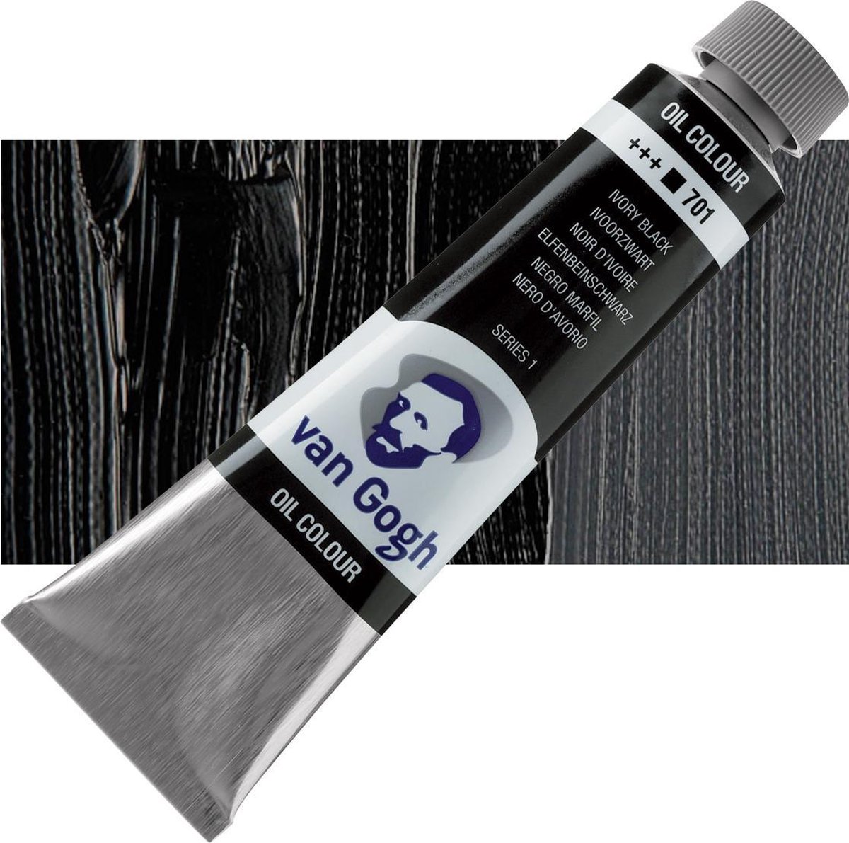   Olieverf Tube - 40 ml 701 Ivoorzwart