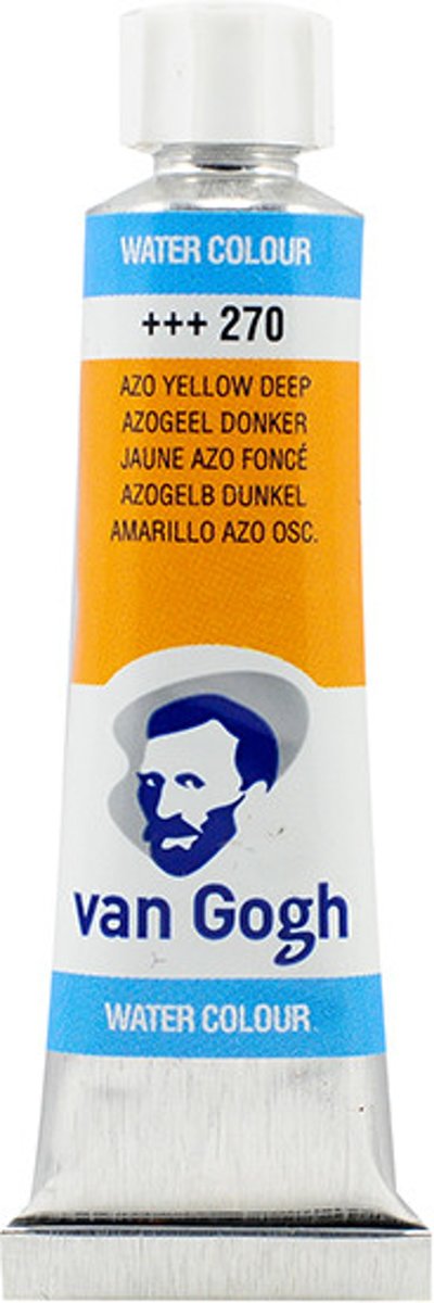 Van Gogh Water Colour tube 10 ml Azo Yellow Deep (270)