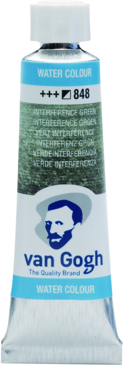 Van Gogh Water Colour tube 10 ml Interference Green (848)