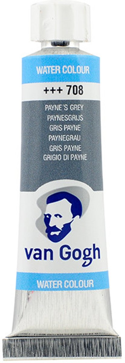 Van Gogh Water Colour tube 10 ml Paynes Grey (708)