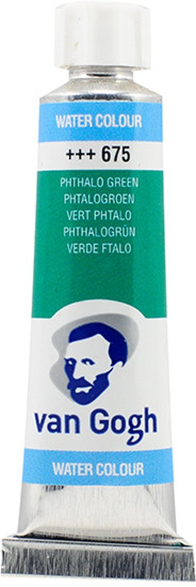 Van Gogh Water Colour tube 10 ml Phthalo Green (675)