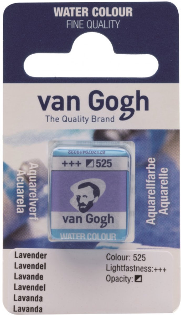 van Gogh water colour napje Lavender (525)