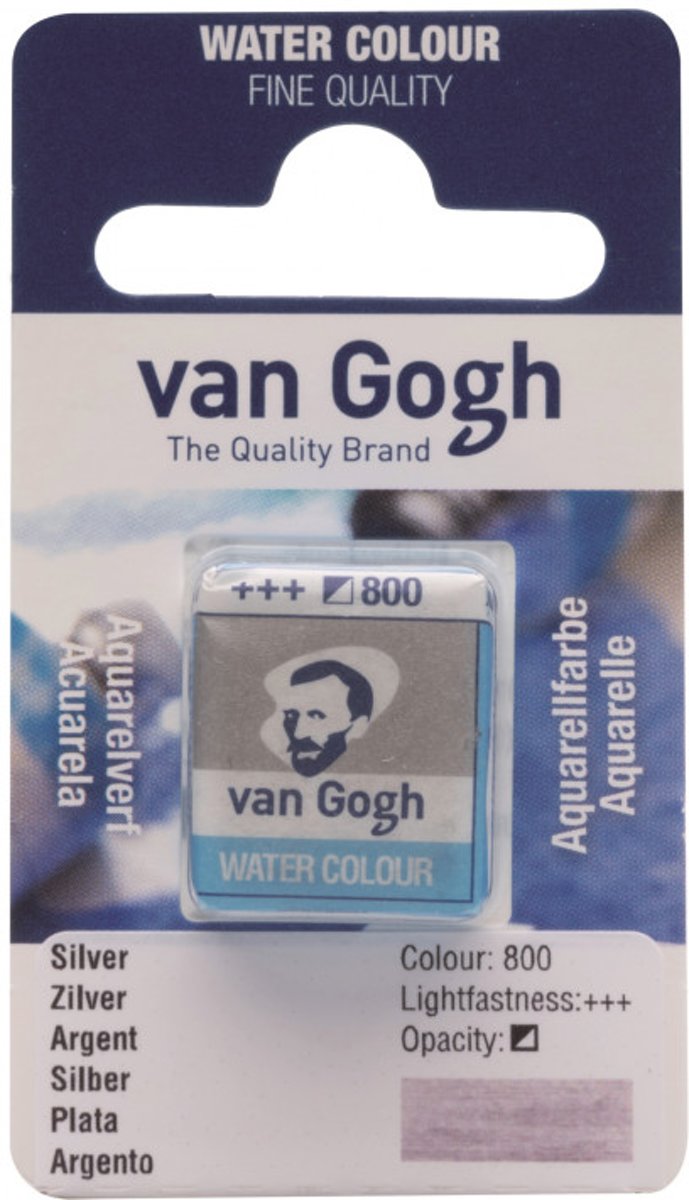 van Gogh water colour napje Silver (800)