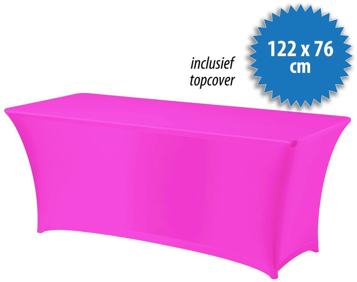 Cover Up   Stretch - 122x76cm - Incl. Topcover - Roze