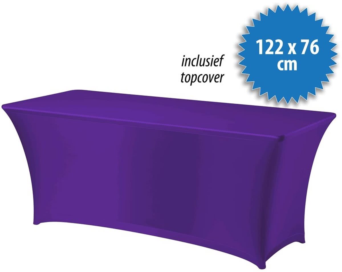   Stretch Incl. topcover 122 bij 76 cm, Lila