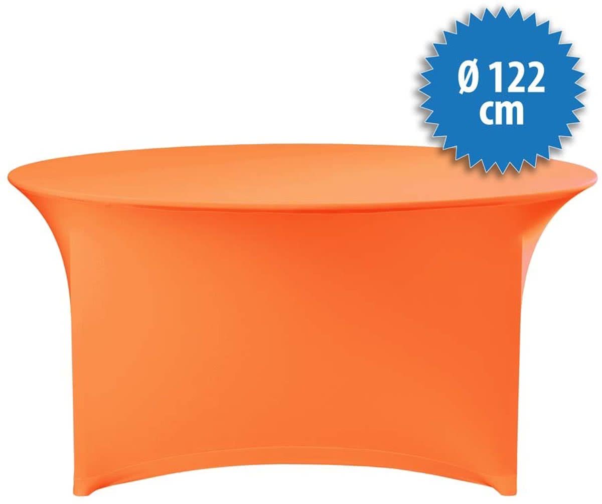   Stretch incl. topcover Ø122, kleur oranje