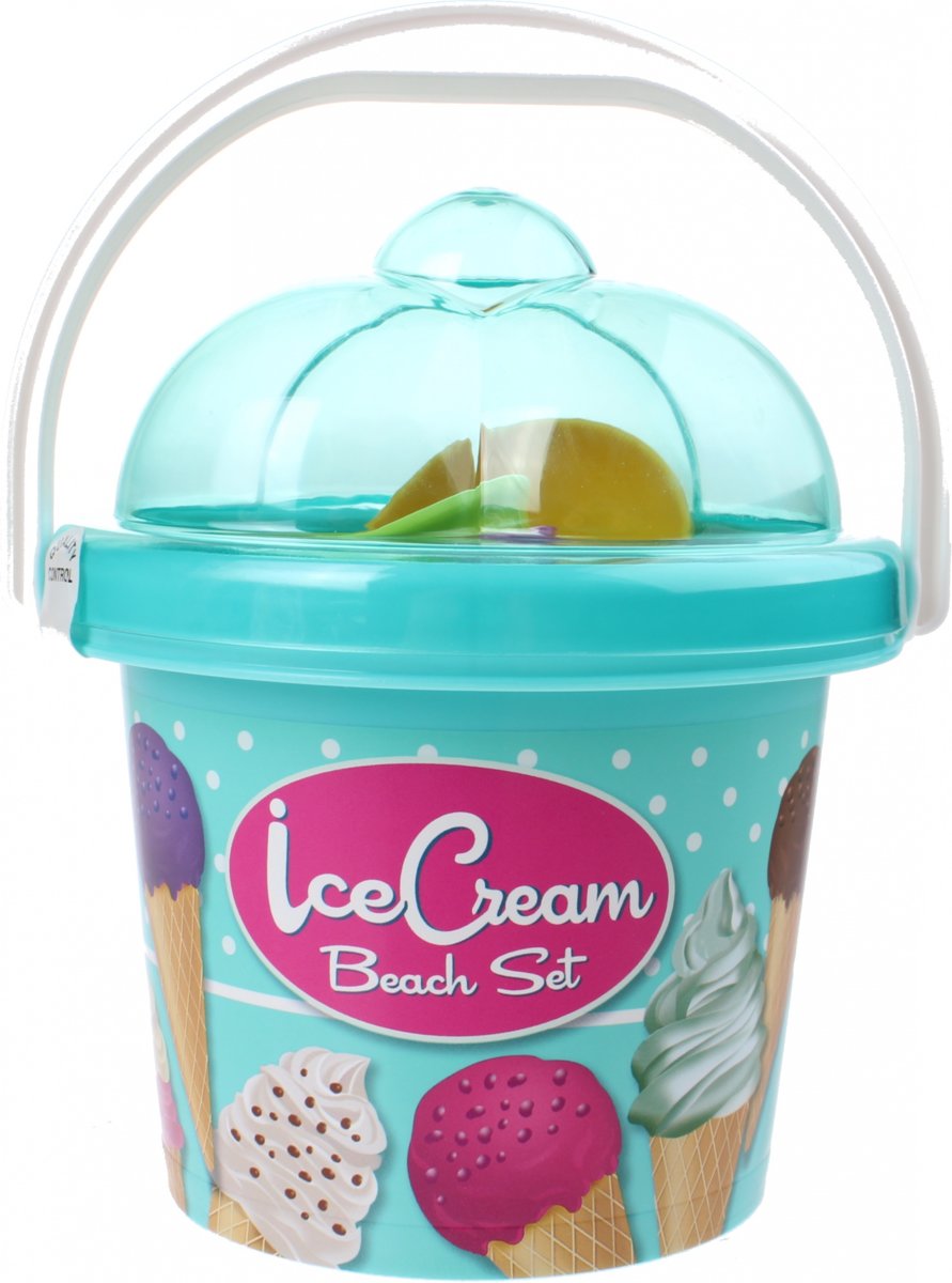 Vdm Strandset Icecream Turquoise5-delig