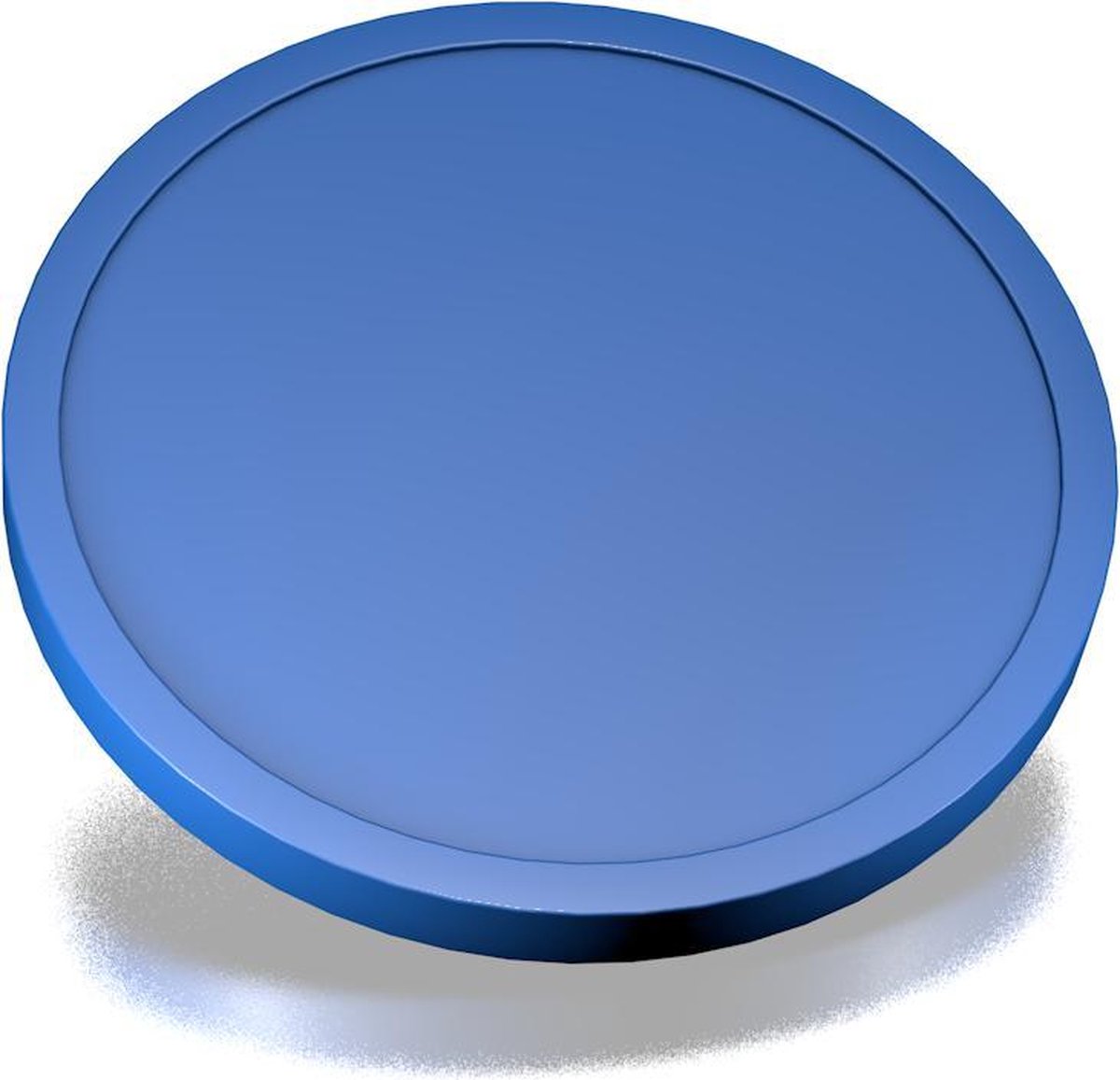 Blanco Consumptiemunten 29mm / Betaalmunten (per 250 stuks) - BLAUW