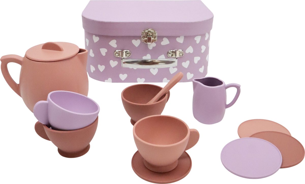   Speelgoed Theesetje + Koffer