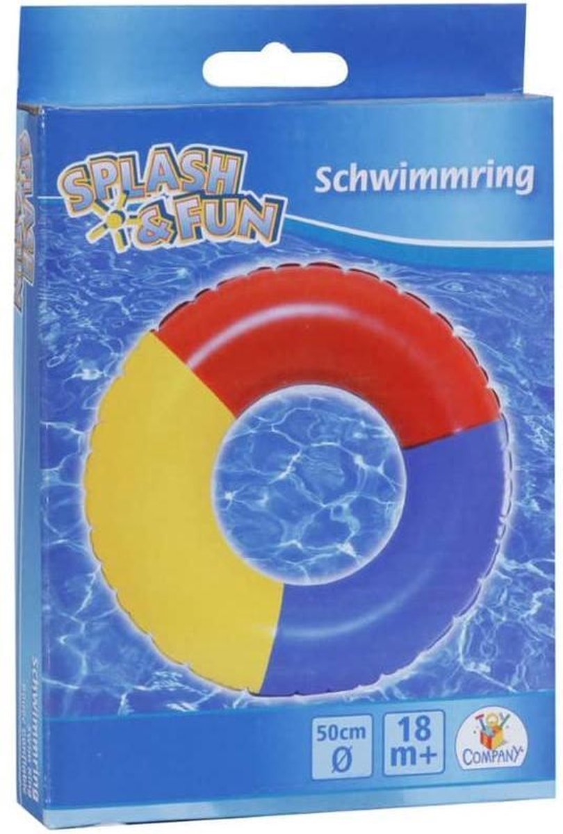 VEDES Ware Splash & Fun zwemring effen kleuren, 50 cm