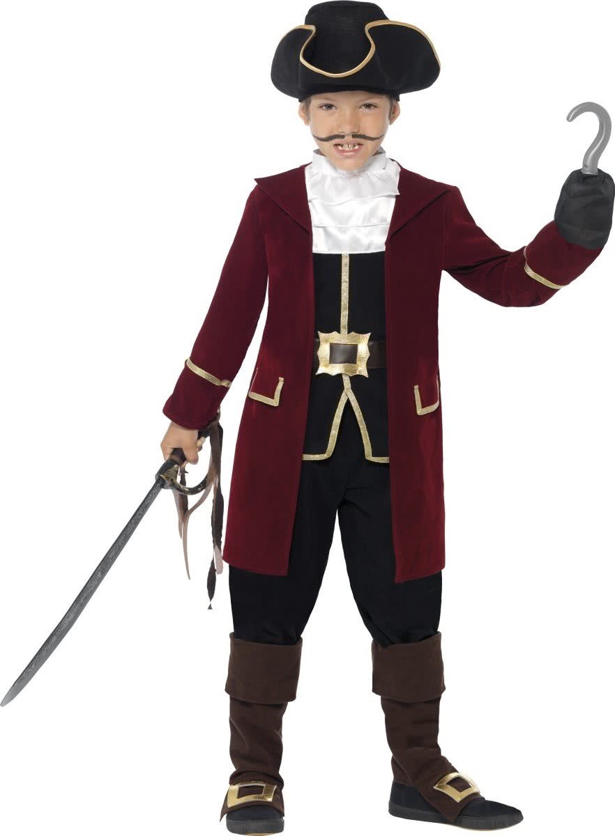 Deluxe Pirate Captain Costume with Jacket