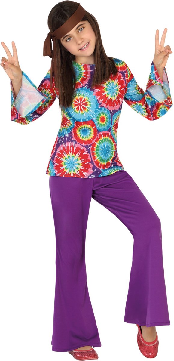 Flower Power kostuum voor meisjes  - Verkleedkleding - 110/116