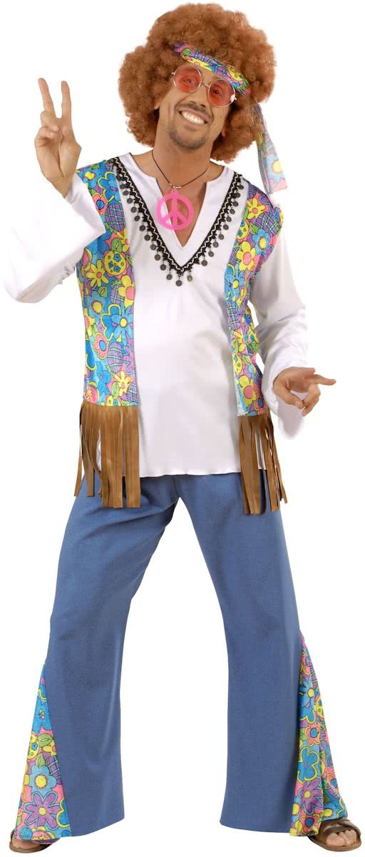 Hippie kostuum voor heren  - Verkleedkleding - XL