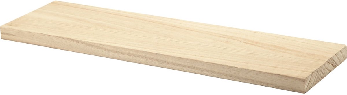 Houten onderdelen, dikte 15 mm, Keizerin boom, L: 37 cm, 4 stuks