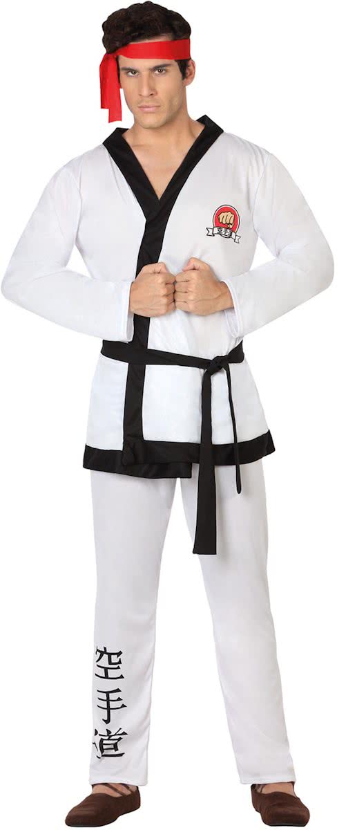 Karate kostuum voor mannen - Verkleedkleding - XL