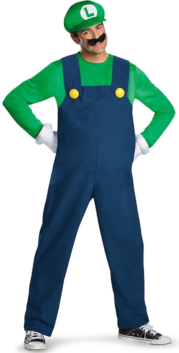 Luigi� Deluxe outfit voor volwassenen - Verkleedkleding - XL