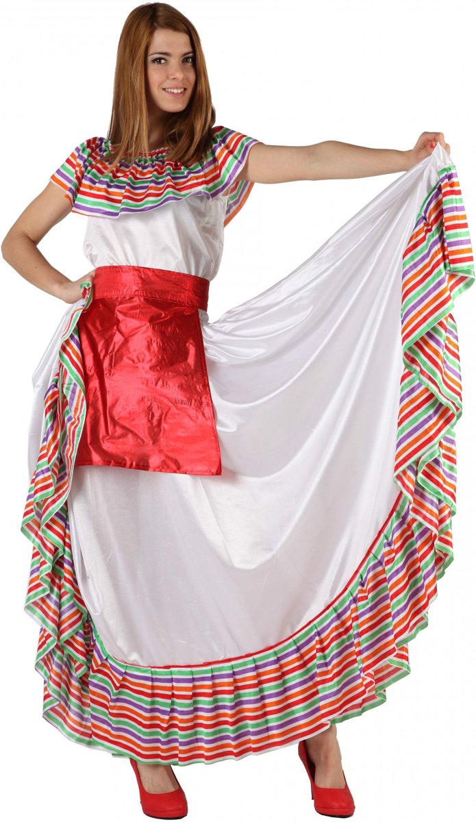 Mexicaans kostuum voor vrouwen - Verkleedkleding - Maat : M